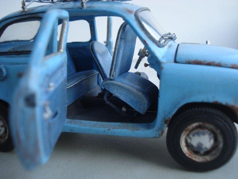 Моделист решил своими руками создать модель автомобиля ЗАЗ 965 «Запорожец». Обзор модели