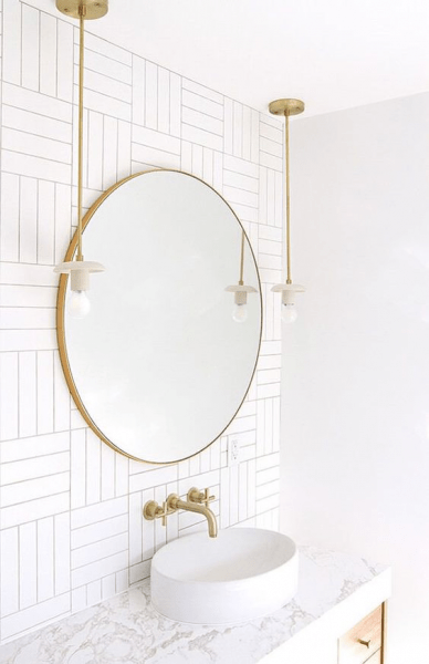 Белая ванная комната как на Pinterest: лучшие идеи декора