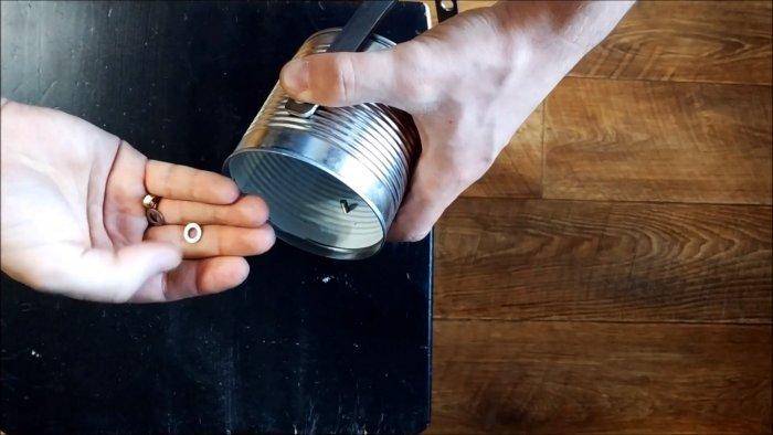 Как сделать каркас в стиле лофт из консервных банок