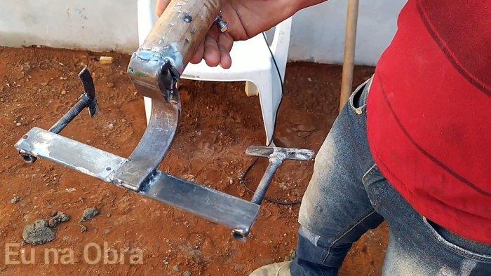 Как сделать бюджетный вибрационный рихтовщик для легкого выравнивания бетонной стяжки пола