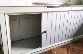 Как сделать шкаф под раковиной или ванной из ПВХ панелей за 1 час