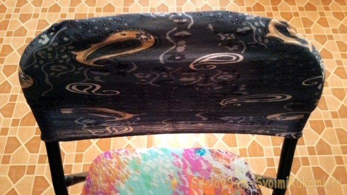 Лайфхак: как практически мгновенно украсить старый потертый деревенский стул