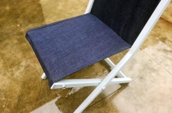 Как сделать простой и легкий складной стул из отрезков профиля