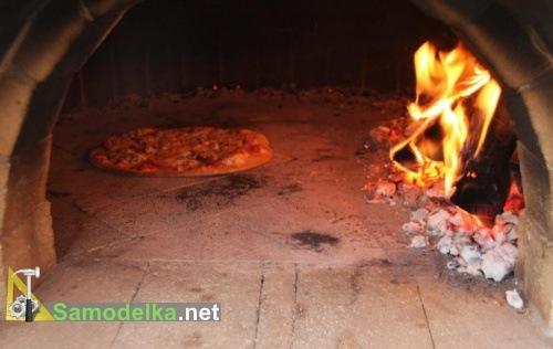 Кирпичная печь для пиццы на дровах своими руками