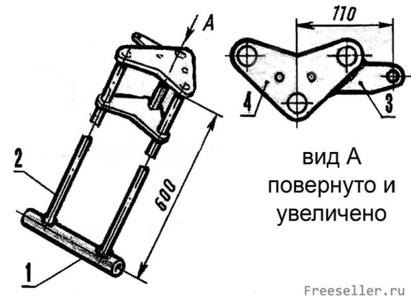 Вездеход на мотоцикле своими руками