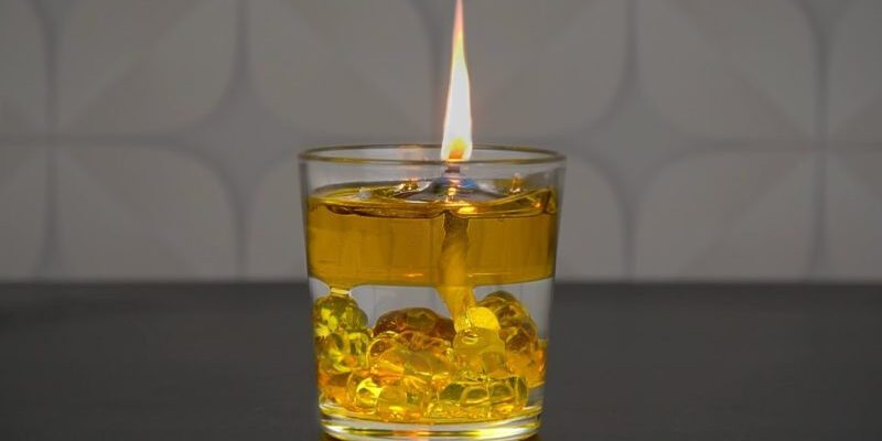 Декоративная свеча длительного горения своими руками