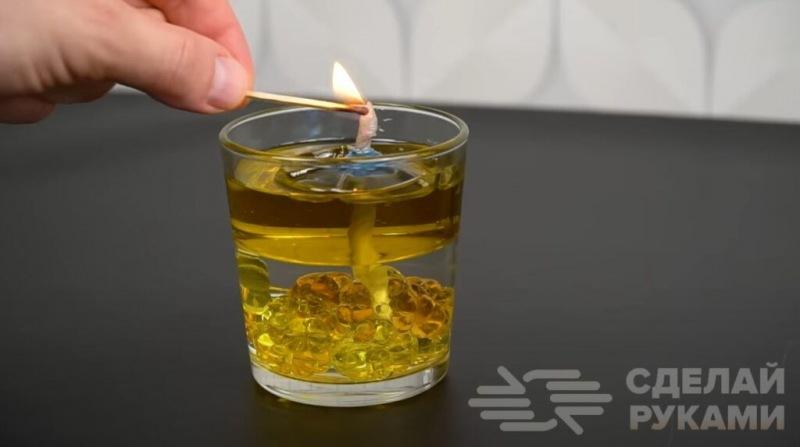 Декоративные свечи длительного горения своими руками