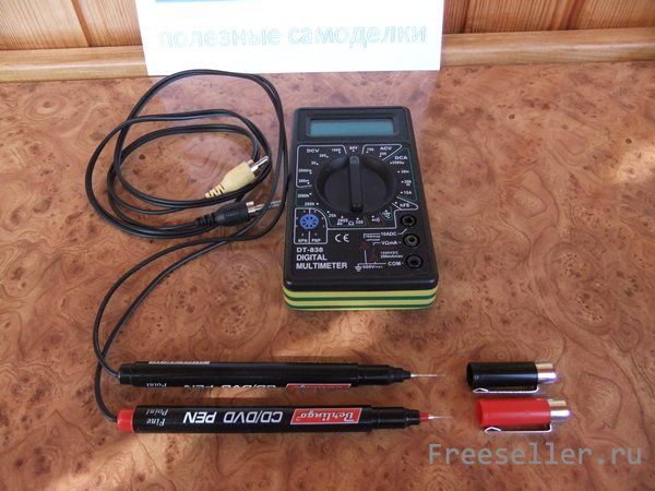 Самодельные щупы для мультиметра