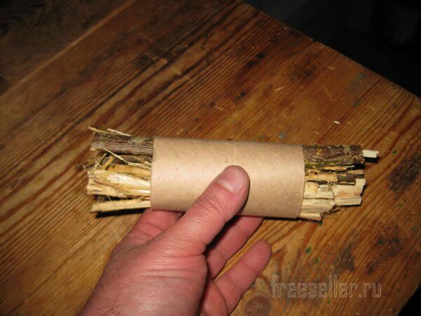 Измельчитель срезанных садовых веток в одну собачью силу