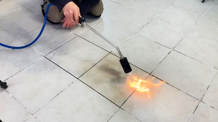 Техника локального снятия плитки без повреждений